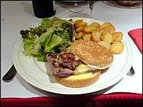 Photo restaurant paris L'Amaryllis - Hamburger de canard
