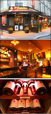 Photo restaurant paris Le Queniau - Tout en un : bar, resto<br>et vins de qualit� !
