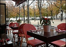 Photo restaurant paris La Rose de France - Terrasse calme et verdoyante