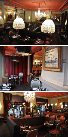 Photo restaurant paris Villa Pereire - Des tables bien espacées