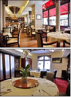 Photo restaurant paris Zen Garden - A l'étage, une salle immense et des salons paticuliers